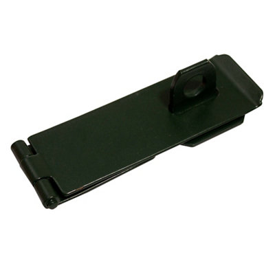 Blooma Green Steel Hasp & Staple(L)102mm (W)40mm from B&Q
