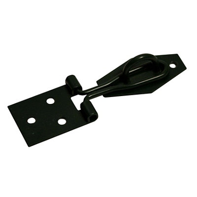 Blooma Green Steel Hasp & Staple(L)76mm (W)28.5mm from B&Q
