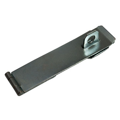 Blooma Zinc-Plated Steel Hasp & Staple(L)152mm (W)39mm from B&Q