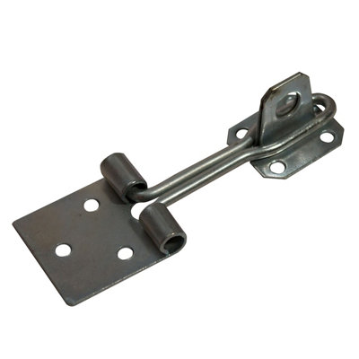 Blooma Zinc-Plated Steel Hasp & Staple(L)150mm (W)1.5mm from B&Q