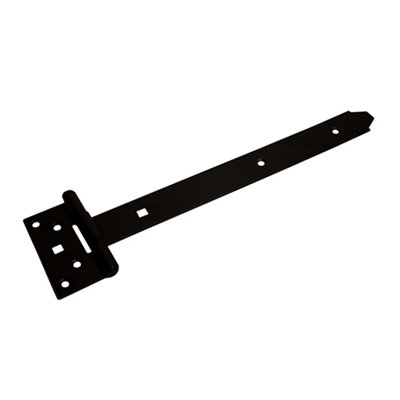 Blooma Heavy Duty Black Steel Tee Hinge (L)304mm from B&Q