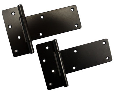 Blooma Black Powder-Coated Steel Tee Hinge (L)127mm from B&Q
