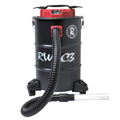 Rocwood Ash Vacuum Cleaner 20L 1200W Fireplace Bbq 's Wood Burners from B&Q