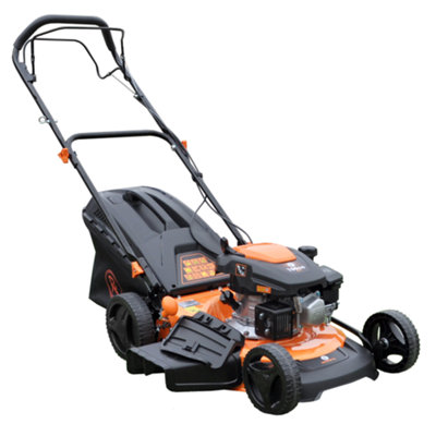 Rocwood 46Cm Self Propelled Petrol Mulching Lawnmower