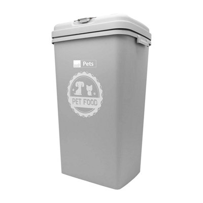 53L 25KG Airtight Pet Food Container - Animal Dry Food Dispenser Bin ...