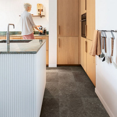 Quick-Step Muse Fumed Bluestone Laminate Flooring from B&Q