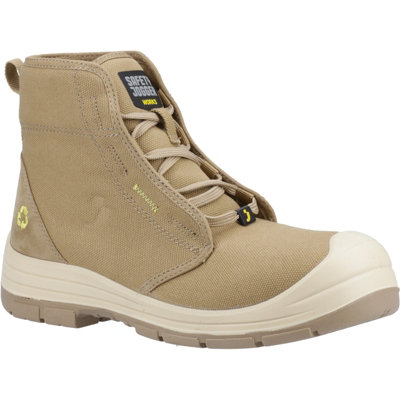 Safety Jogger Ecodesert S1P Mid Boot Beige from B&Q