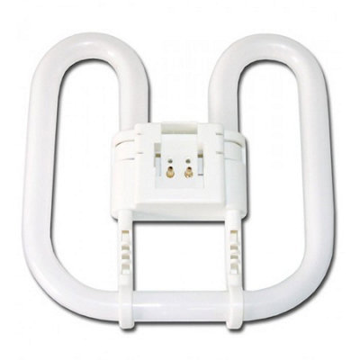 2D 16W 2Pin 835 3500K White Cfl Compact Fluorescent from B&Q