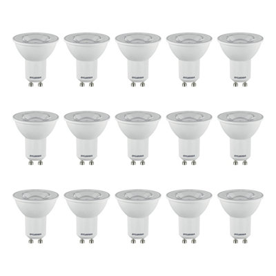 Sylvania Refled Es50 Led Gu10 Spotlight Bulb 4.2W (50W Equivalent) 345 Lumens Cool White 4000KPack Of 5 from B&Q