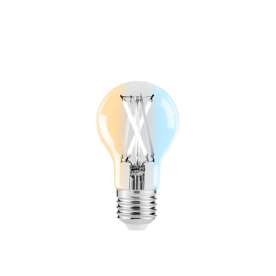 Sylvania Smart Lamps Smart Led Light Bulb E27 806 Lumens Wifi Tuneable White Clear from B&Q