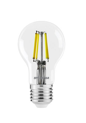 B&Q -  Toledo Platinum Rt Led Filament Light Bulb E27 485 Lumens Warm White 2700K