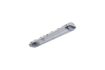 Sylvania Sylproof Toledo 2Ft Led Waterproof Batten Housing T8 Tube Compatible Ip65 Twin Garage Workshop from B&Q