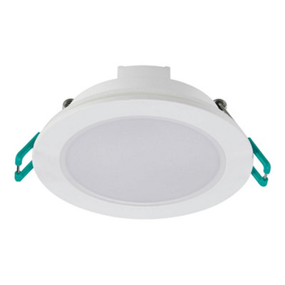 Sylvania Sylspot Neos Led Recessed Spotlight 4.8W 400 Lumens Ip65/20 WhitePack Of 3 from B&Q