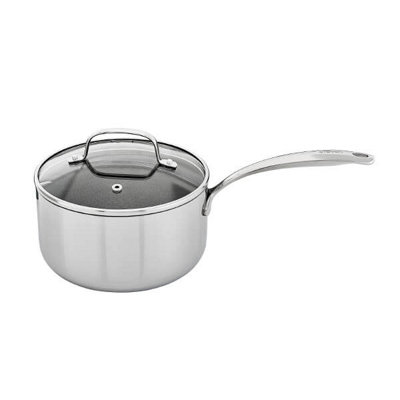Stoven Hextra 18Cm Non-Stick Saucepan With Lid from B&Q