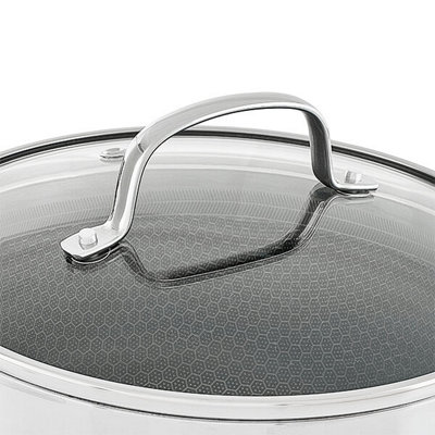 Stoven Hextra 28Cm Glass Lid Vented from B&Q