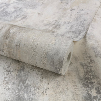 Grandeco (Jf1101 Cream Grey Stone) Jungle Industrial Concrete Wallpaper Paste The Wall Vinyl Textured Roll - Image 8