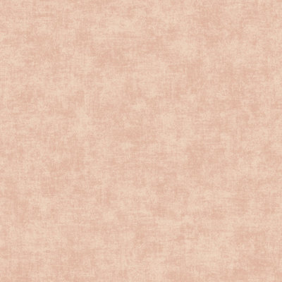 Grandeco Alba Plaster Plain Textured WallpaperPink from B&Q