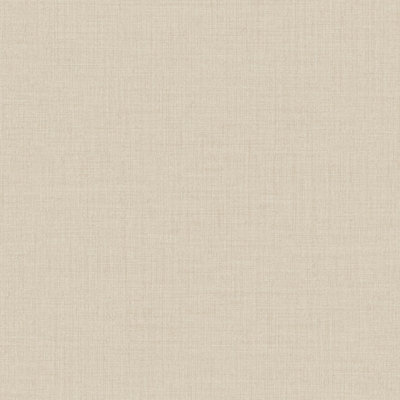 Grandeco Linen Nursery Textured Plain Wallpaper, Taupe