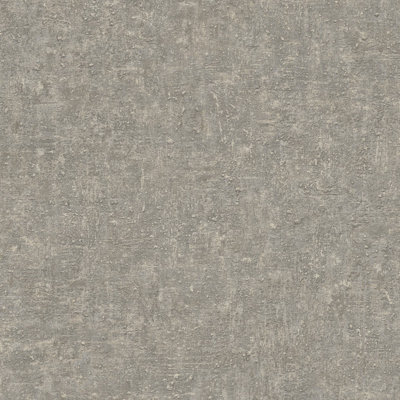 Grandeco Boutique Norite Deep Natural Luxury Weight Embossed WallpaperGrey from B&Q