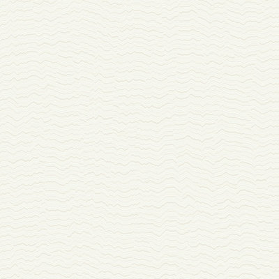 B&Q -  Boutique Shell Metallic Curve Luxury Weight Embossed WallpaperWhite