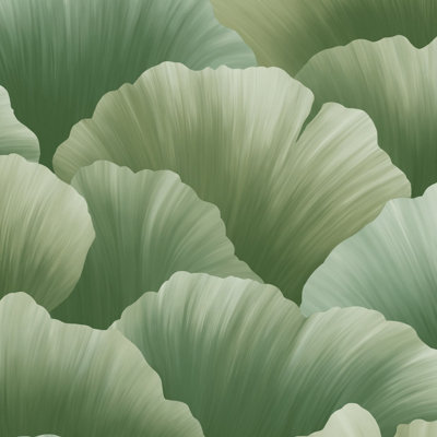Grandeco Boutique Coral Petal Luxury Weight Embossed WallpaperGreen from B&Q
