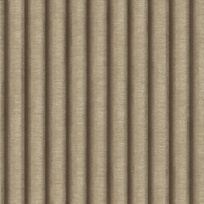 Grandeco Bronze Paul Moneypenny Gilded Stripe Textured Wallpaper For