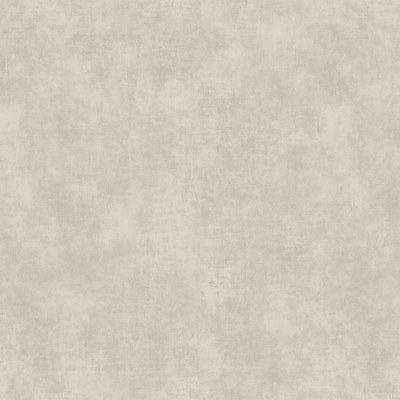 B&Q -  Capri Distressed Italian Plaster WallpaperDeep Taupe Beige