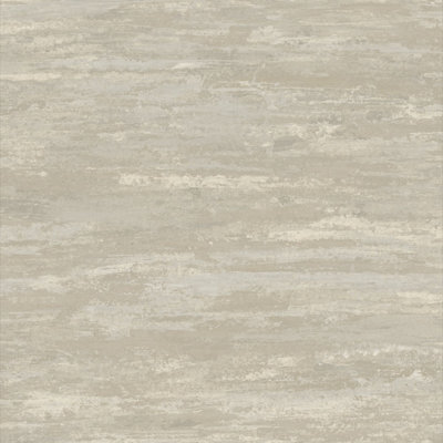 Grandeco Kaleidoscope Concrete Plaster Effect Textured WallpaperNeutral Gold from B&Q