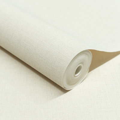 Grandeco Solena Weave Wallpaper - Light Grey - Textured Embossed Finish - Image 4