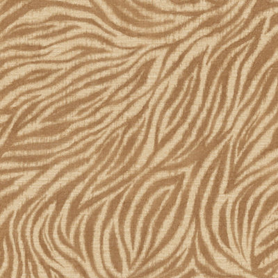 B&Q -  Ankara Modern Zebra Print Textured WallpaperTerracotta Rust
