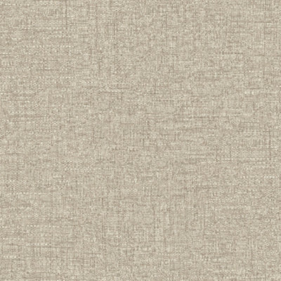 Paul Moneypenny Mocha Beige Rotan Textile Textured Wallpaper For Grandeco from B&Q
