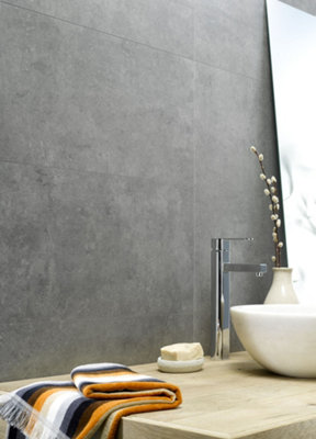 Tiamo Concrete Beton Waterproof Wall Tiles 375 X 650mm