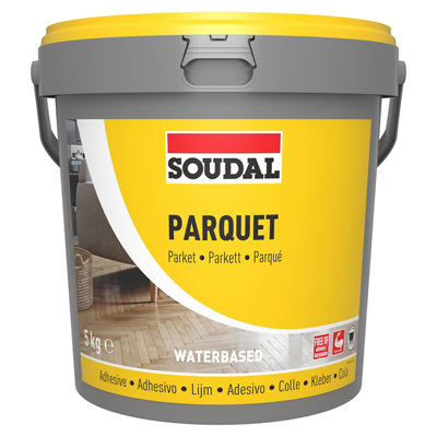 Soudal Parquet Flooring Adhesive 5Kg from B&Q