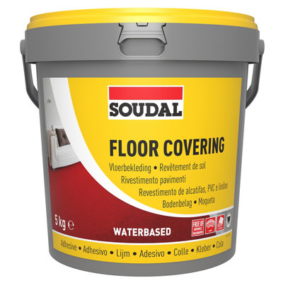 Soudal Vinyl Flooring Adhesive 5Kg from B&Q