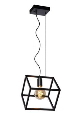Lucide Fabian Hanging Light, Metal Lampshade, 1-Bulb - Image 4