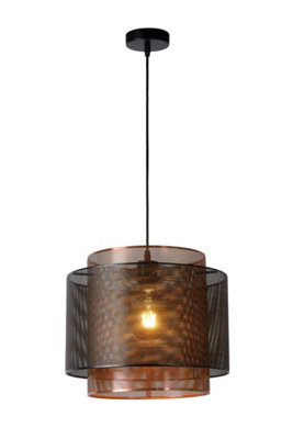 Lucide Unisex Black 'Orrin' Dimmable Adjustable Height Indoor Modern Pendant Light 1Xe27 In Size 1 - Image 5