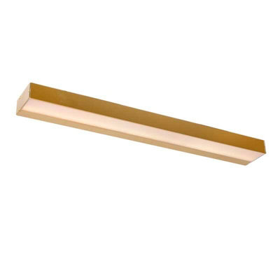 Lucide Alexa 8W Led Over Mirror Light Matt Gold from B&Q