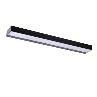 Lucide Alexa 8W Led Over Mirror Light Black from B&Q