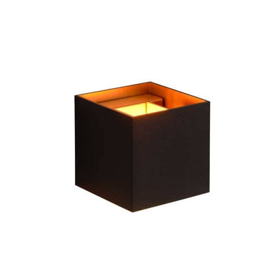 Lucide Xio Led Up & Down Wall Light Black from B&Q