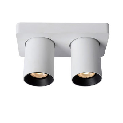 Lucide Nigel Modern Ceiling SpotlightLed Dim To WarmGu102X5W 2200K/3000KWhite from B&Q