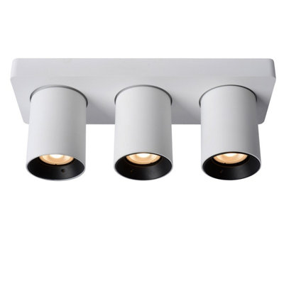 Lucide Nigel Modern Ceiling SpotlightLed Dim To WarmGu103X5W 2200K/3000KWhite from B&Q