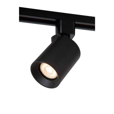 Lucide Nigel 1 Circuit Track Spot Light Black from B&Q