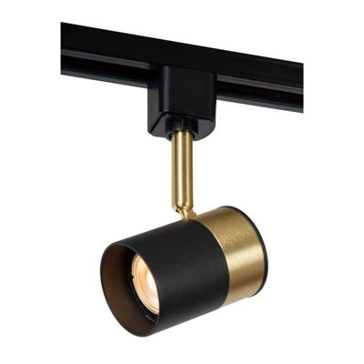 Lucide Floris 1 Circuit Track Light Black from B&Q