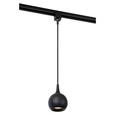 Lucide Favori 1 Circuit Track Pendant Black from B&Q