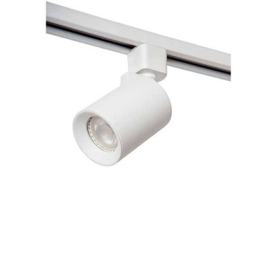 Lucide Nigel 1 Circuit Track Spot Light White from B&Q