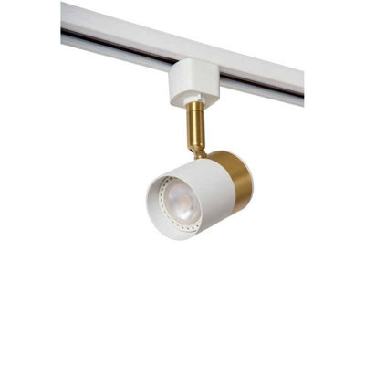 Lucide Floris 1 Circuit Track Light White from B&Q