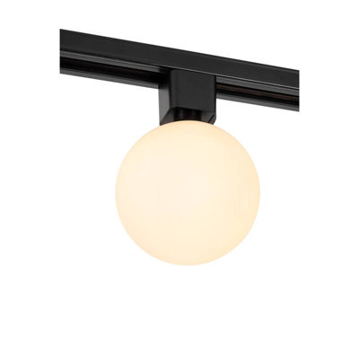 Lucide Tycho 1 Circuit Track Spotlight Opal from B&Q