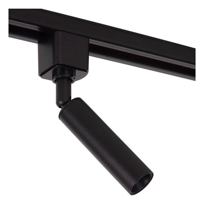 Lucide Keoni 1 Circuit Track Spotlight Black from B&Q