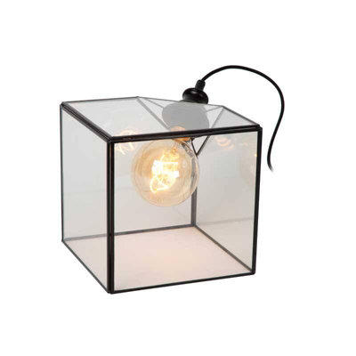 Lucide Davos Table Lamp Transparent from B&Q
