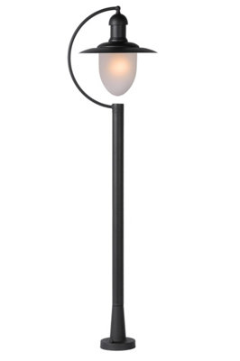 Lucide Aruba Cottage Bollard Lamp Post Outdoor1Xe27Ip44Black from B&Q
